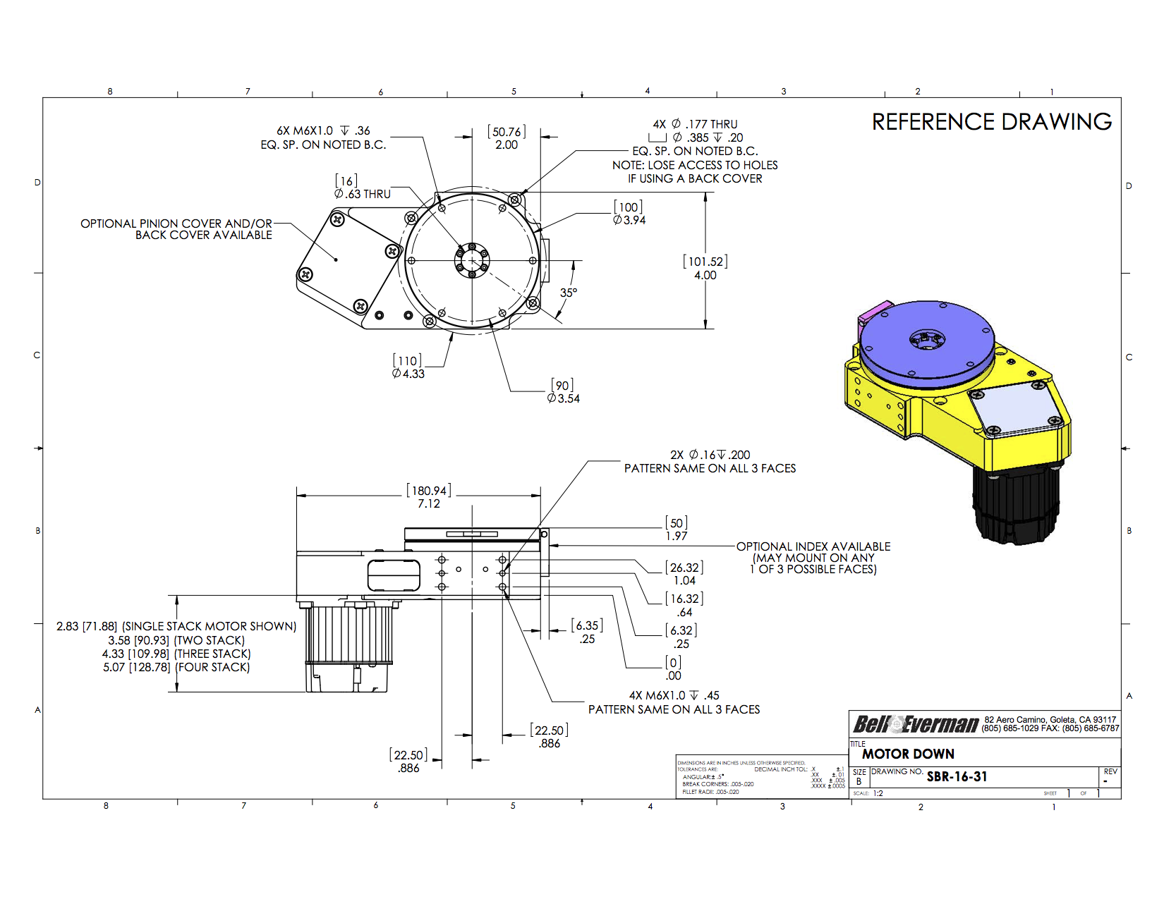 ServoBelt™ Rotary Stage (SBR)